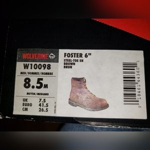 Wolverine DuraShocks - Steel Toe, Slip Resistant, Electrical Hazzard Certified.